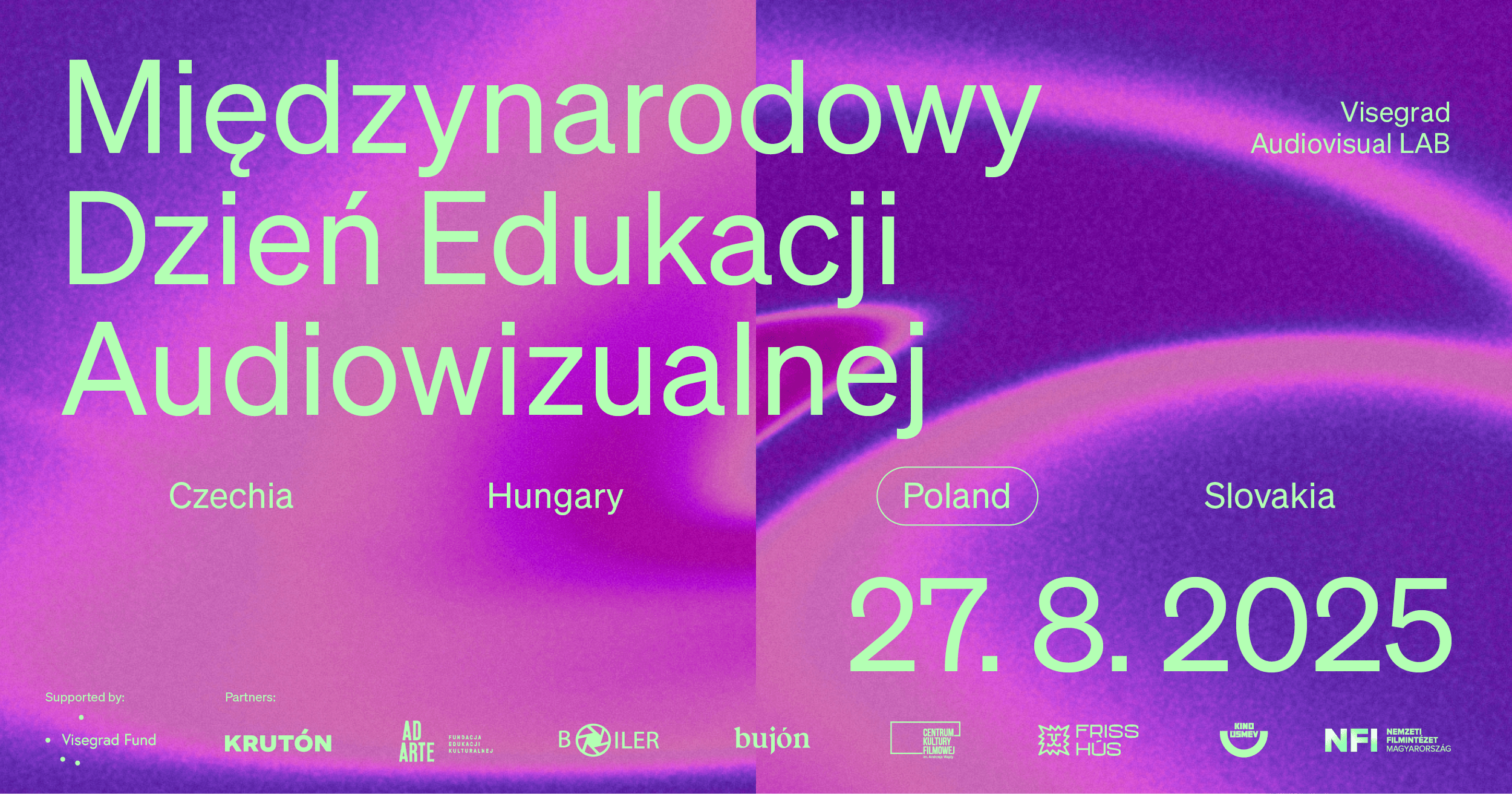Visegrad Audiovisual LAB Launches the International Day of Audiovisual Education